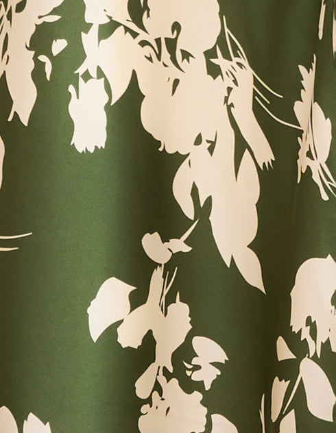 Calais Satin Midi Dress